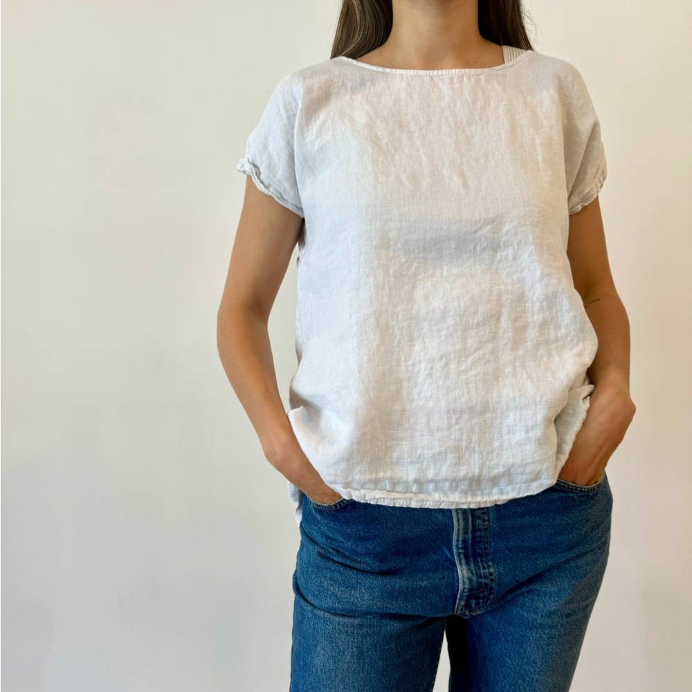 100% linen shirt